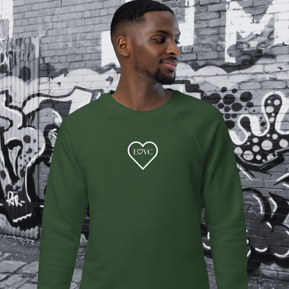 SUDADERA ORGÁNICA HOMBRE LOGO CLASSIC