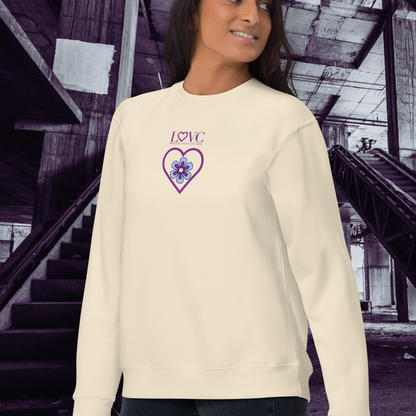 SUDADERA GRUESA MUJER FLOWER