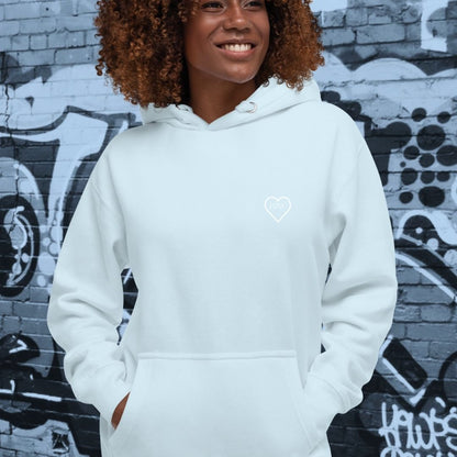 HOODIE CON CAPUCHA MUJER 2CUORE WHITE
