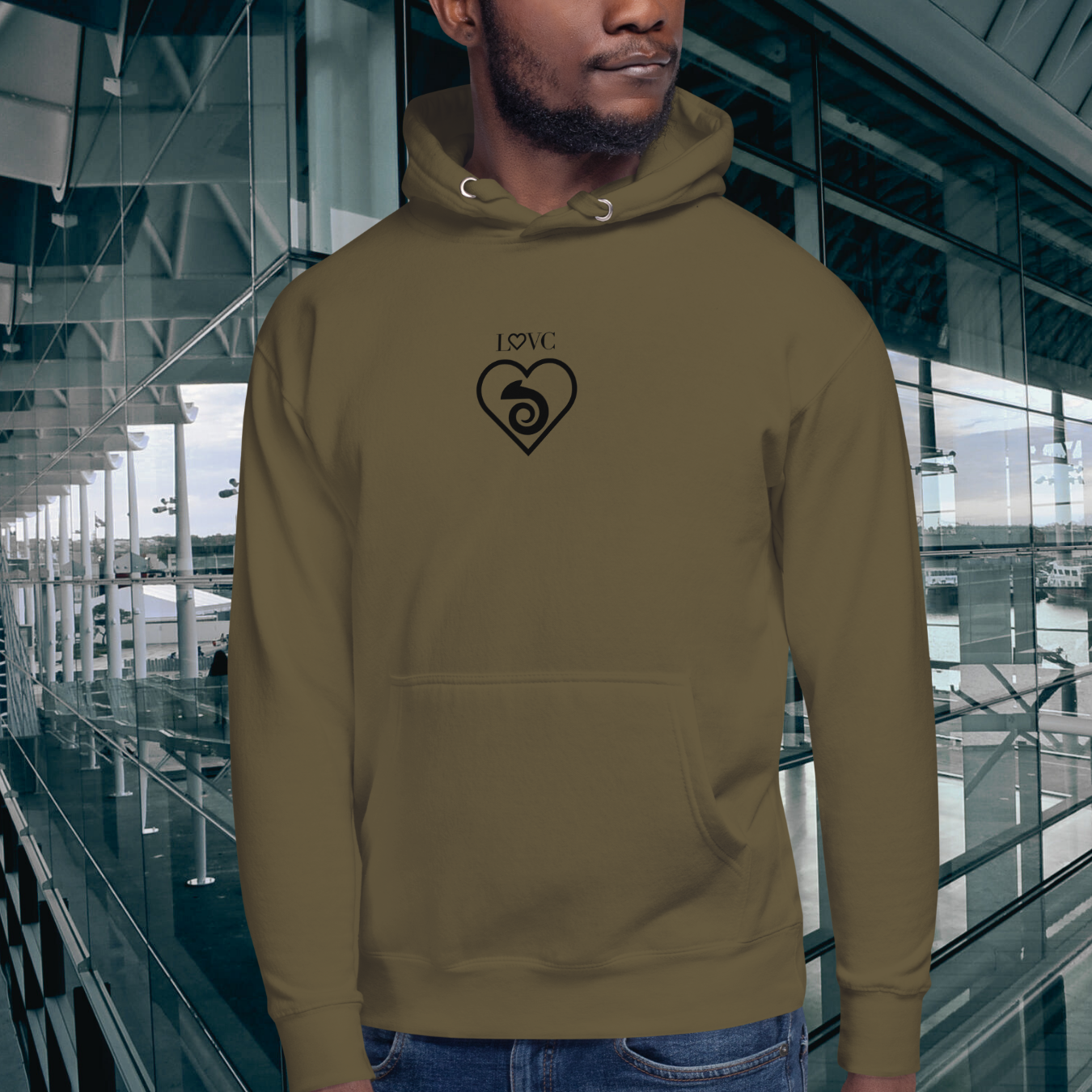 HOODIE CON CAPUCHA HOMBRE LIZARD