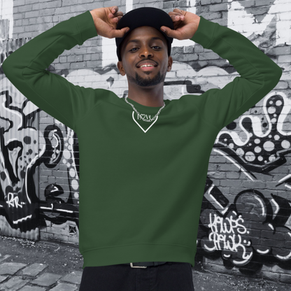 SUDADERA ORGÁNICA HOMBRE LOGO CLASSIC