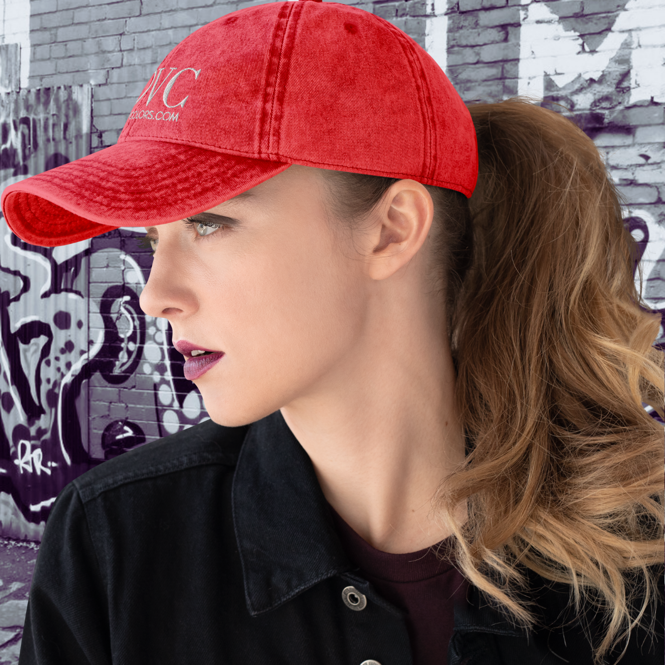 GORRA VINTAGE MUJER LOGO