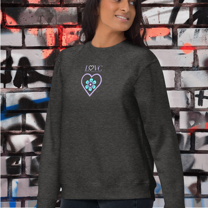 SUDADERA GRUESA MUJER FLOWER