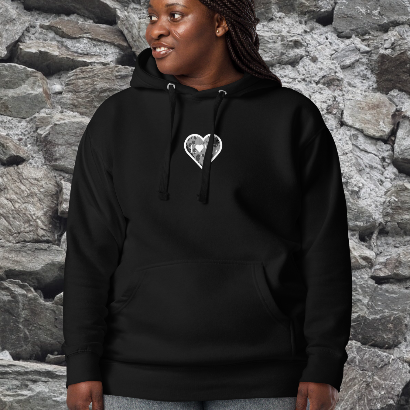 HOODIE CON CAPUCHA MUJER ANIMAL PRINT