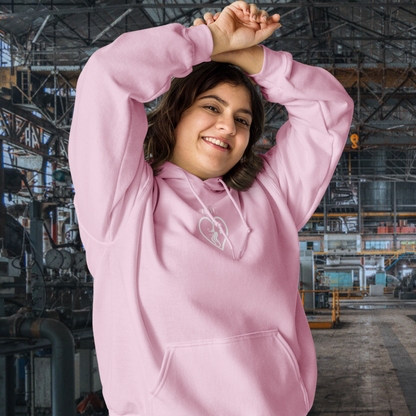 HOODIE CON CAPUCHA MUJER SILUETA
