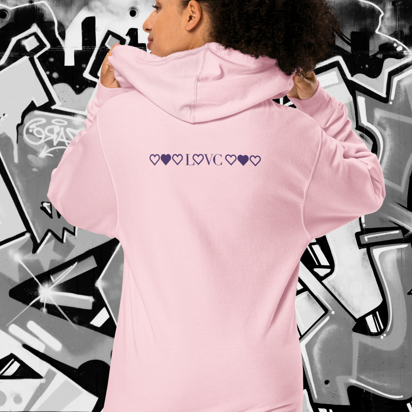 HOODIE PREMIUM CON CAPUCHA MUJER ANIMAL PRINT