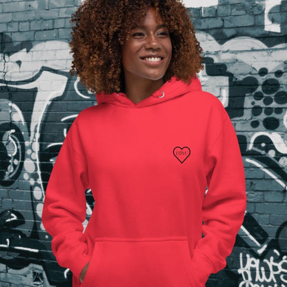 HOODIE CON CAPUCHA MUJER 2CUORE BLACK