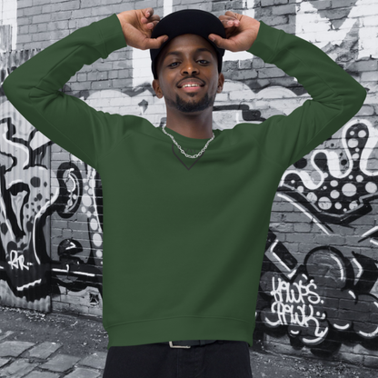 SUDADERA ORGÁNICA HOMBRE LOGO CLASSIC
