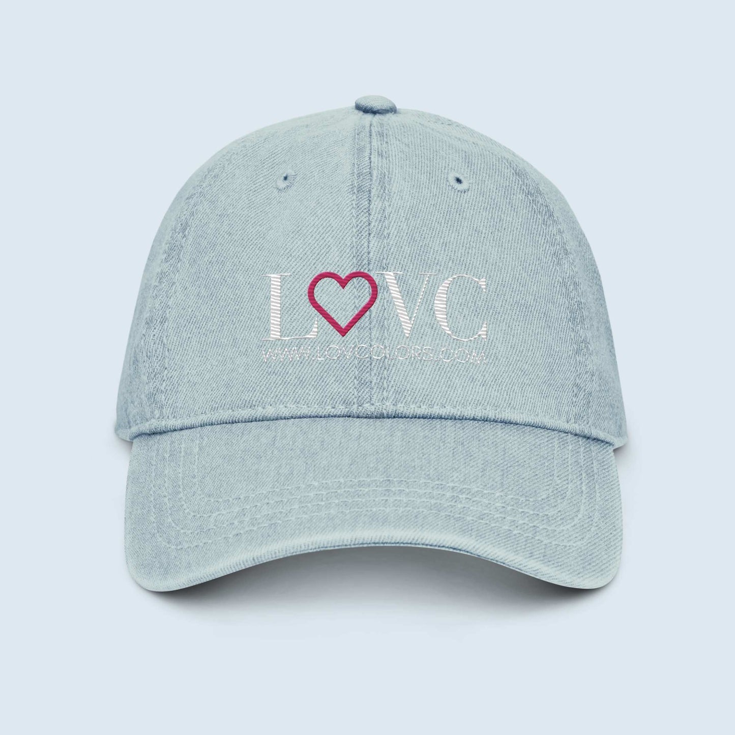 GORRA VAQUERA HOMBRE LOGO CORAZÓN ROSA