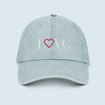 GORRA VAQUERA HOMBRE LOGO CORAZÓN ROSA