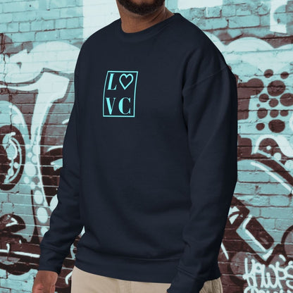 SUDADERA GRUESA HOMBRE LOGO CUADRADO