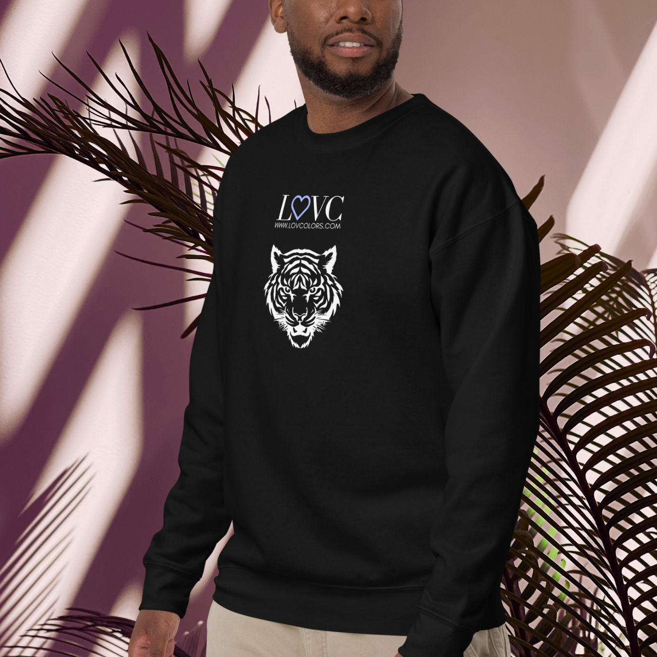SUDADERA GRUESA HOMBRE TIGER