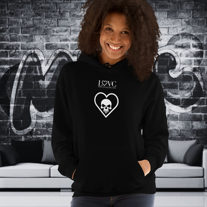 HOODIE CON CAPUCHA MUJER SKULL