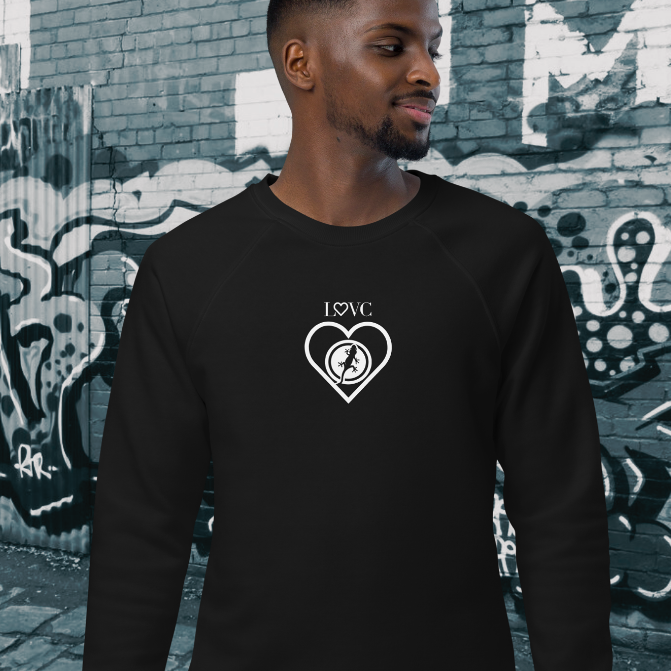 SUDADERA ORGÁNICA HOMBRE LIZARD
