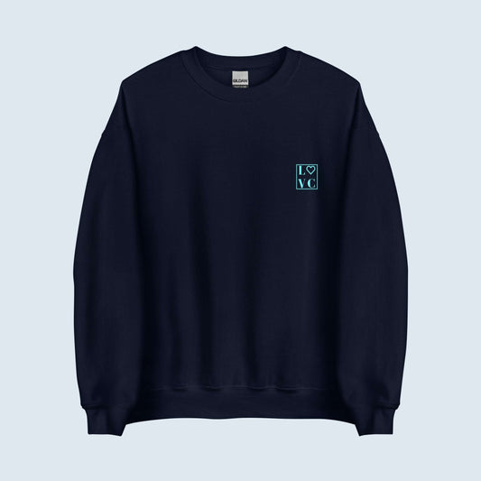 SUDADERA GRUESA MUJER LOGO BACK CUADRADO