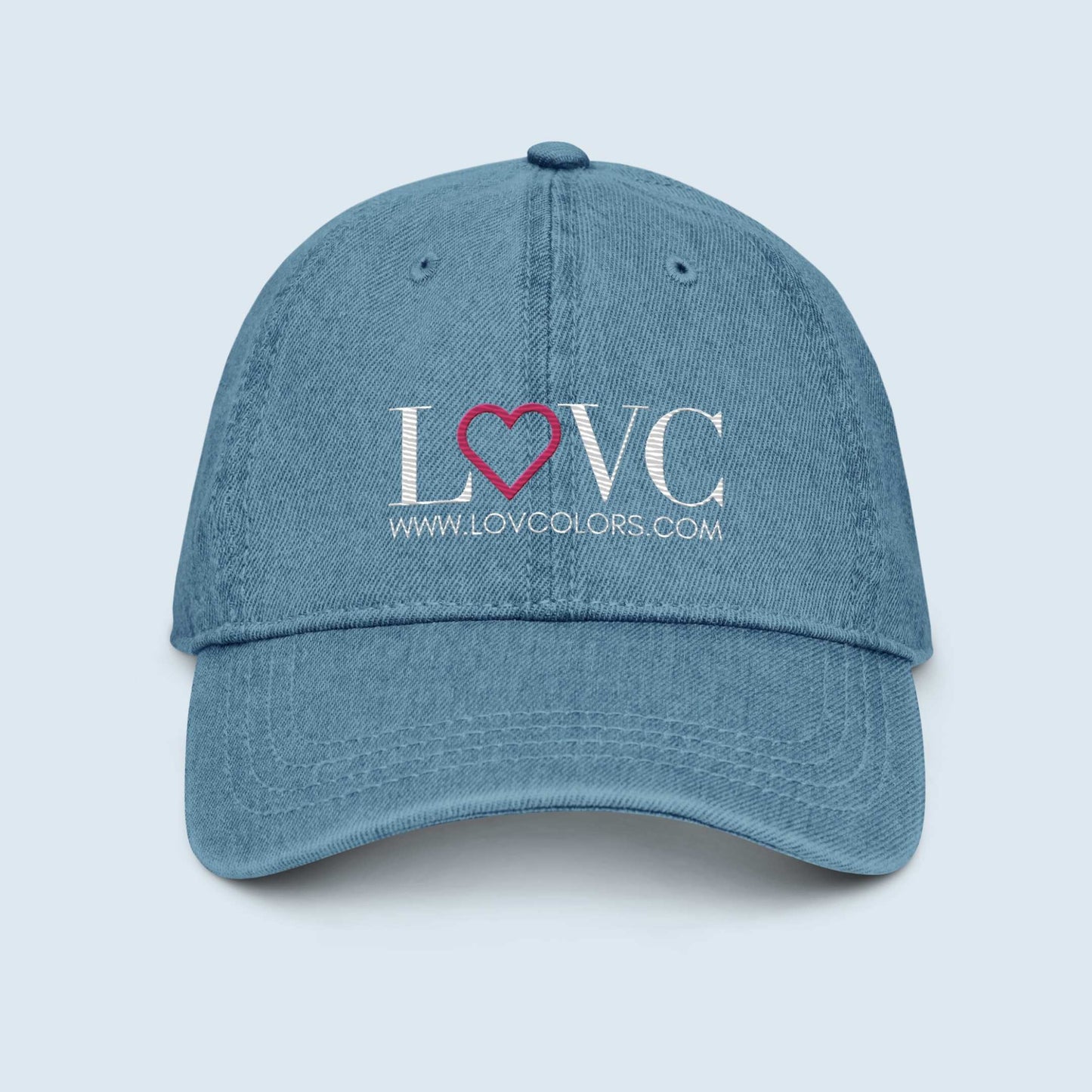 GORRA VAQUERA HOMBRE LOGO CORAZÓN ROSA