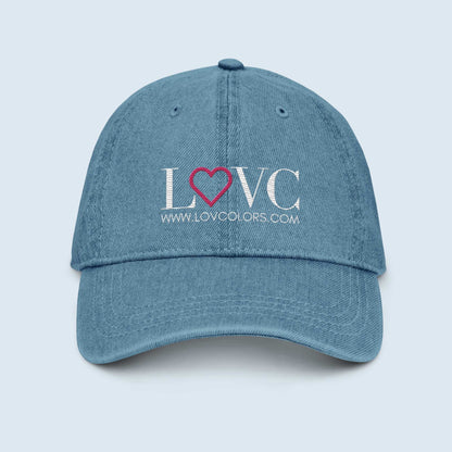 GORRA VAQUERA HOMBRE LOGO CORAZÓN ROSA