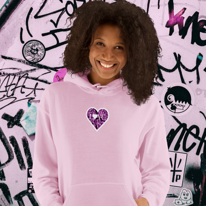 HOODIE CON CAPUCHA MUJER ANIMAL PRINT