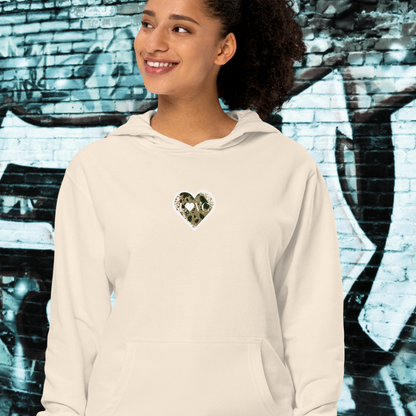 HOODIE PREMIUM CON CAPUCHA MUJER ANIMAL PRINT
