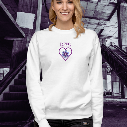 SUDADERA GRUESA MUJER FLOWER