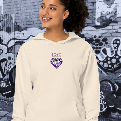 HOODIE PREMIUM CON CAPUCHA MUJER ANIMAL PRINT