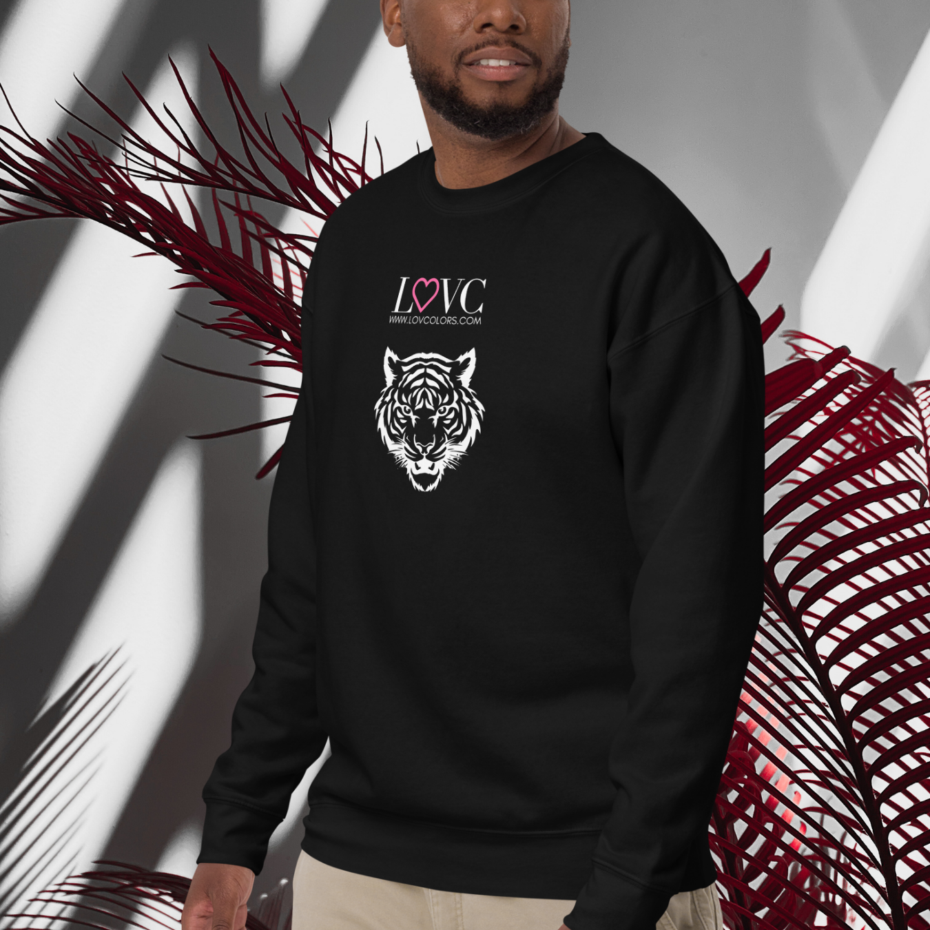 SUDADERA GRUESA HOMBRE TIGER
