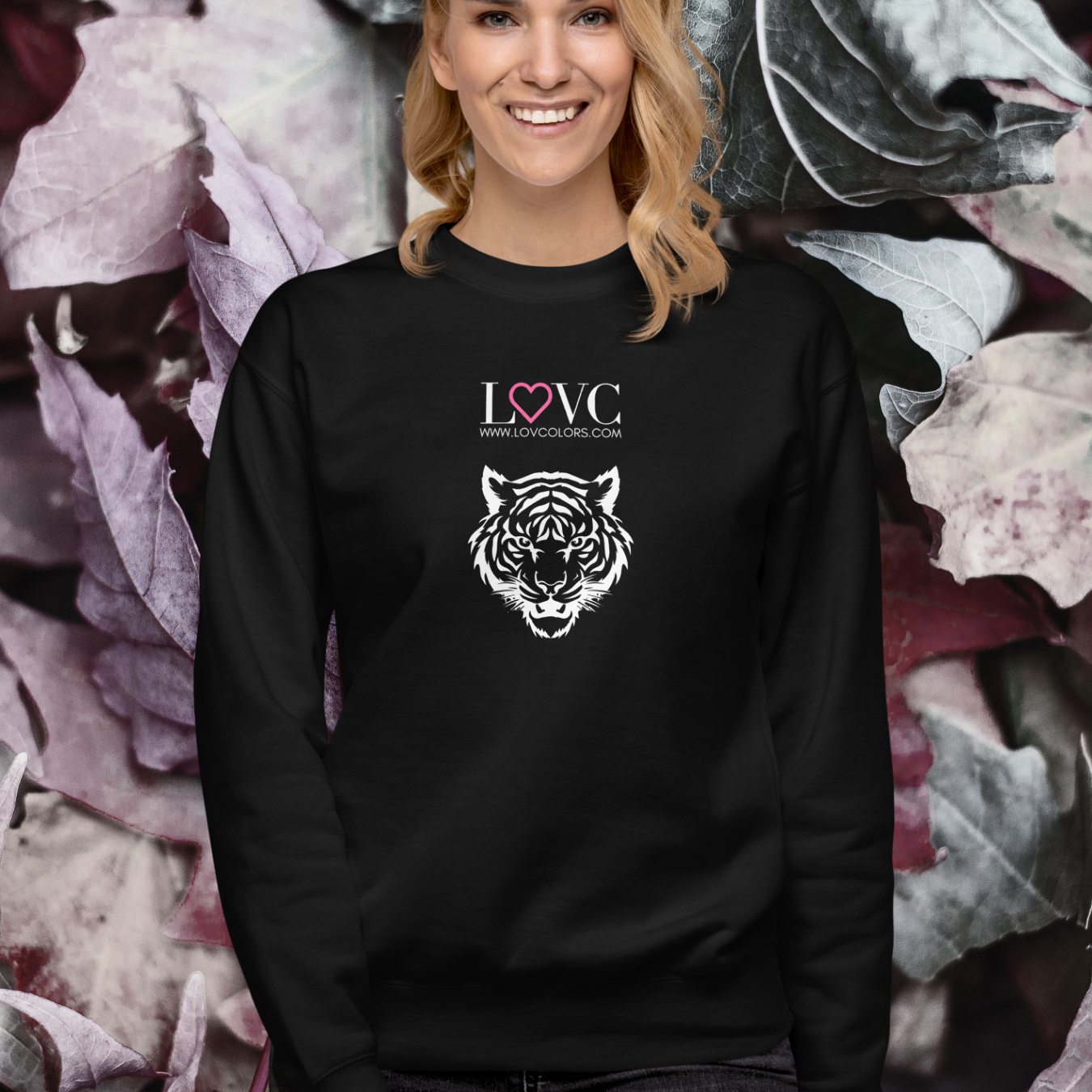 SUDADERA GRUESA MUJER TIGER