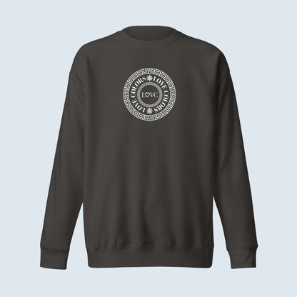SUDADERA GRUESA MUJER LOGOXL CÍRCULO