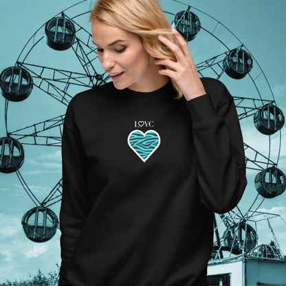 SUDADERA GRUESA MUJER ANIMAL PRINT