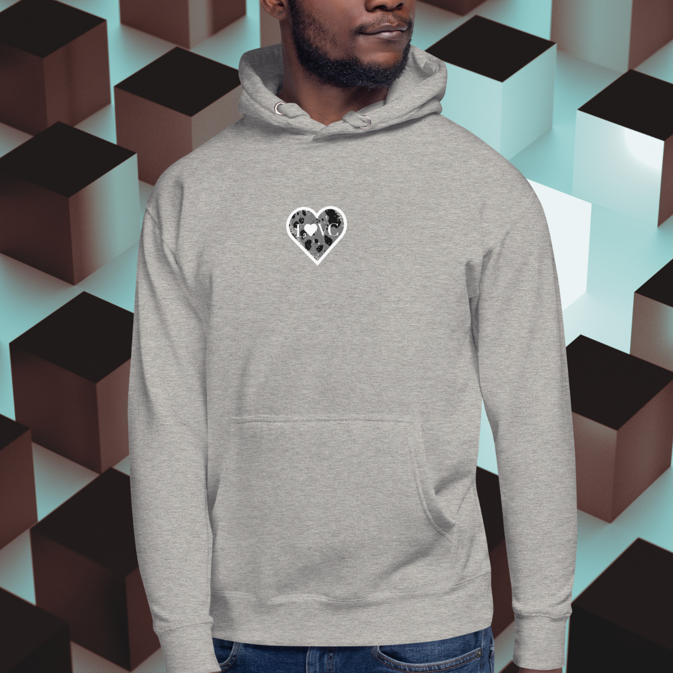 HOODIE CON CAPUCHA HOMBRE ANIMAL PRINT
