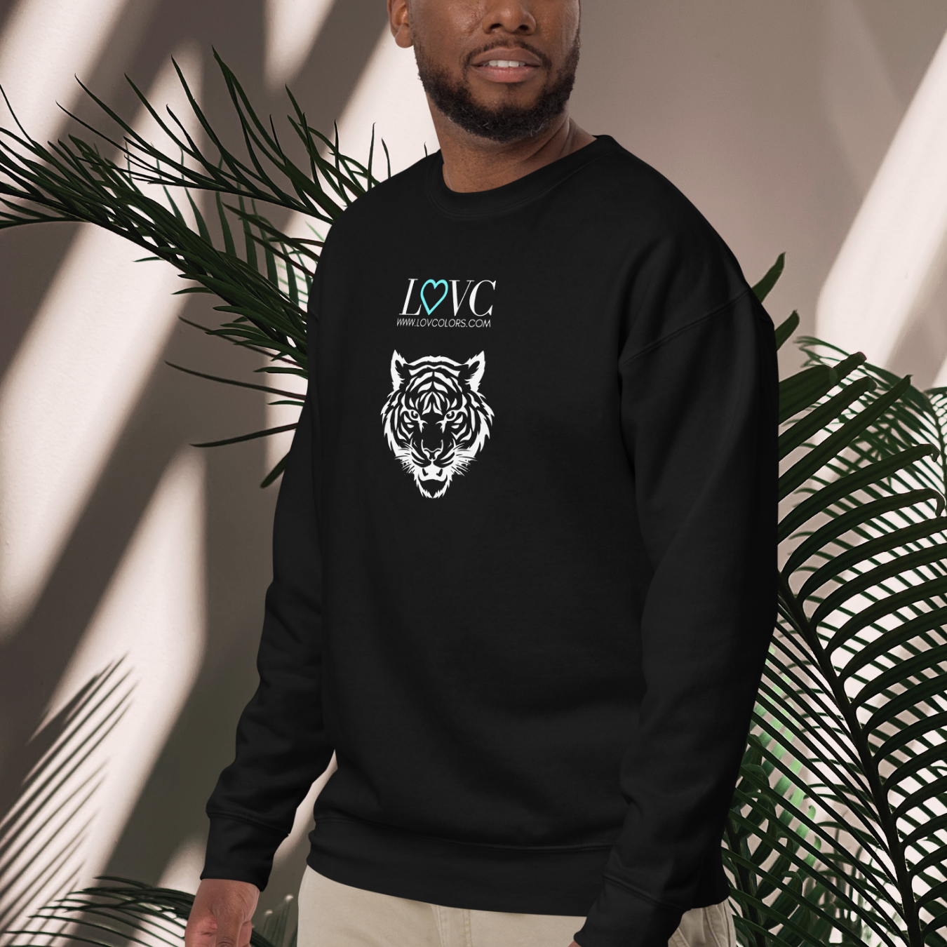 SUDADERA GRUESA HOMBRE TIGER