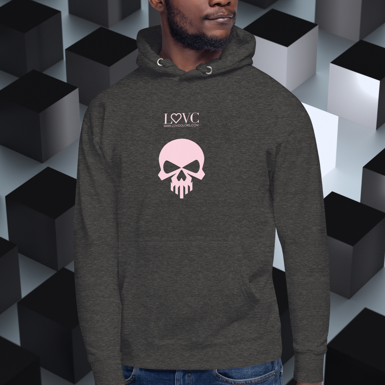 HOODIE CON CAPUCHA HOMBRE SKULL