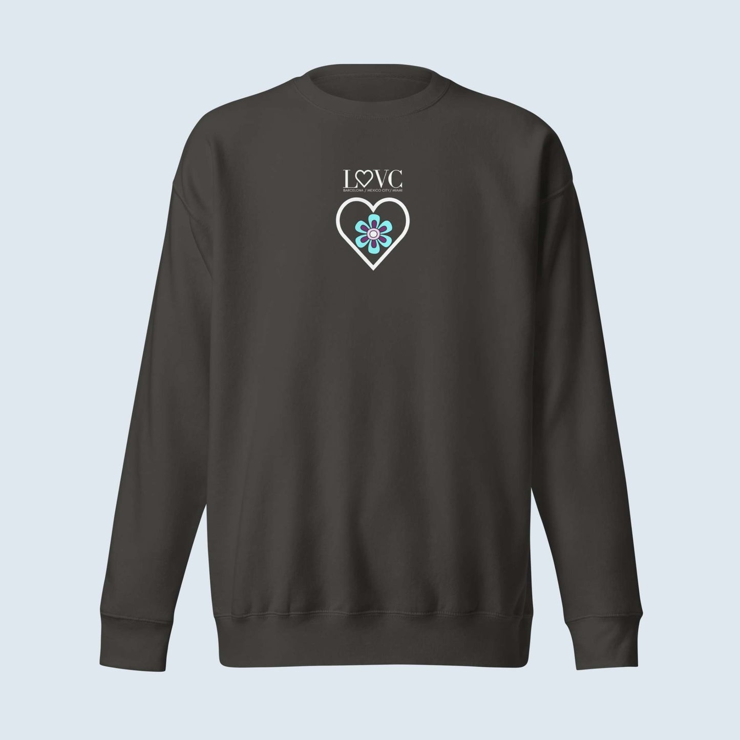 SUDADERA GRUESA MUJER FLOWER