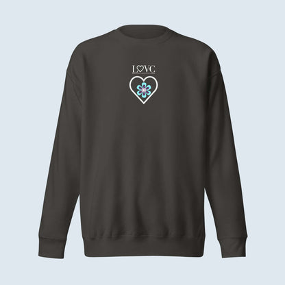 SUDADERA GRUESA MUJER FLOWER