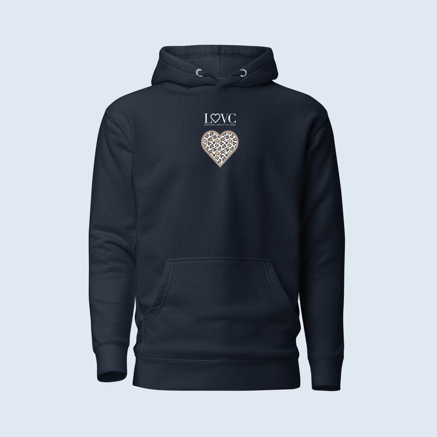HOODIE CON CAPUCHA MUJER ANIMAL PRINT