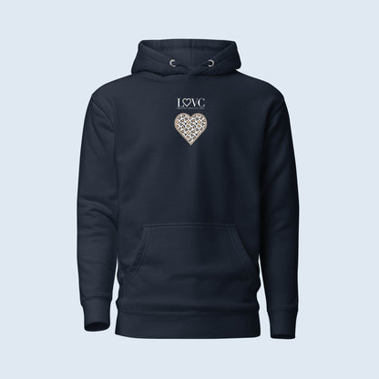 HOODIE CON CAPUCHA MUJER ANIMAL PRINT