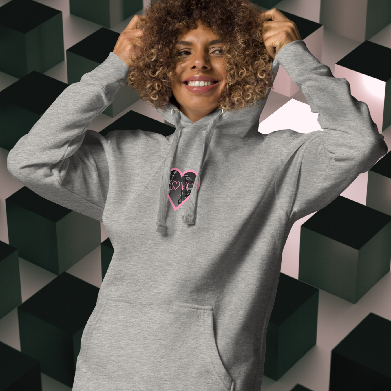HOODIE CON CAPUCHA MUJER CITY