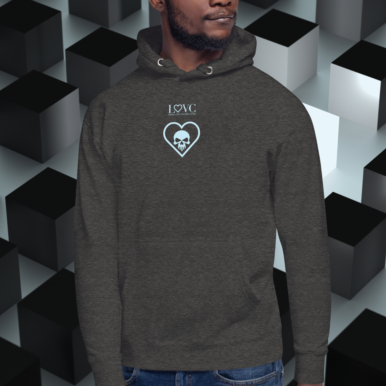 HOODIE CON CAPUCHA HOMBRE SKULL