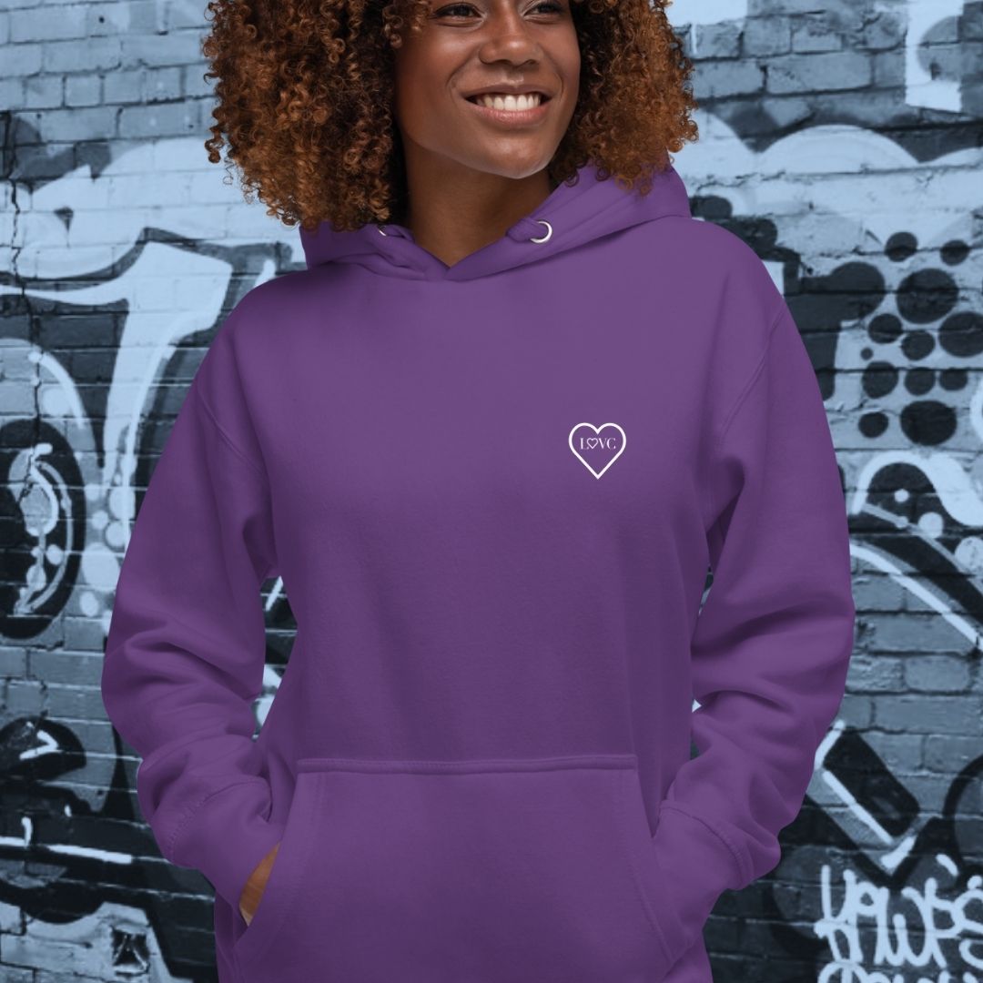 HOODIE CON CAPUCHA MUJER 2CUORE WHITE