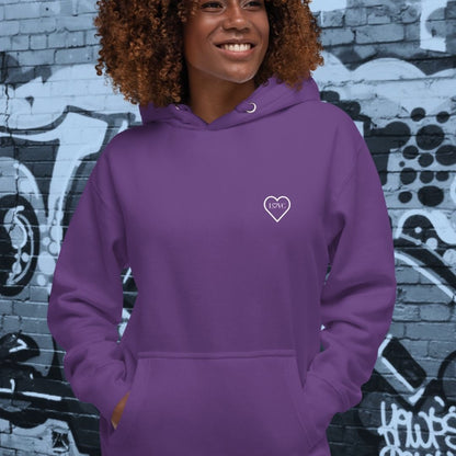 HOODIE CON CAPUCHA MUJER 2CUORE WHITE