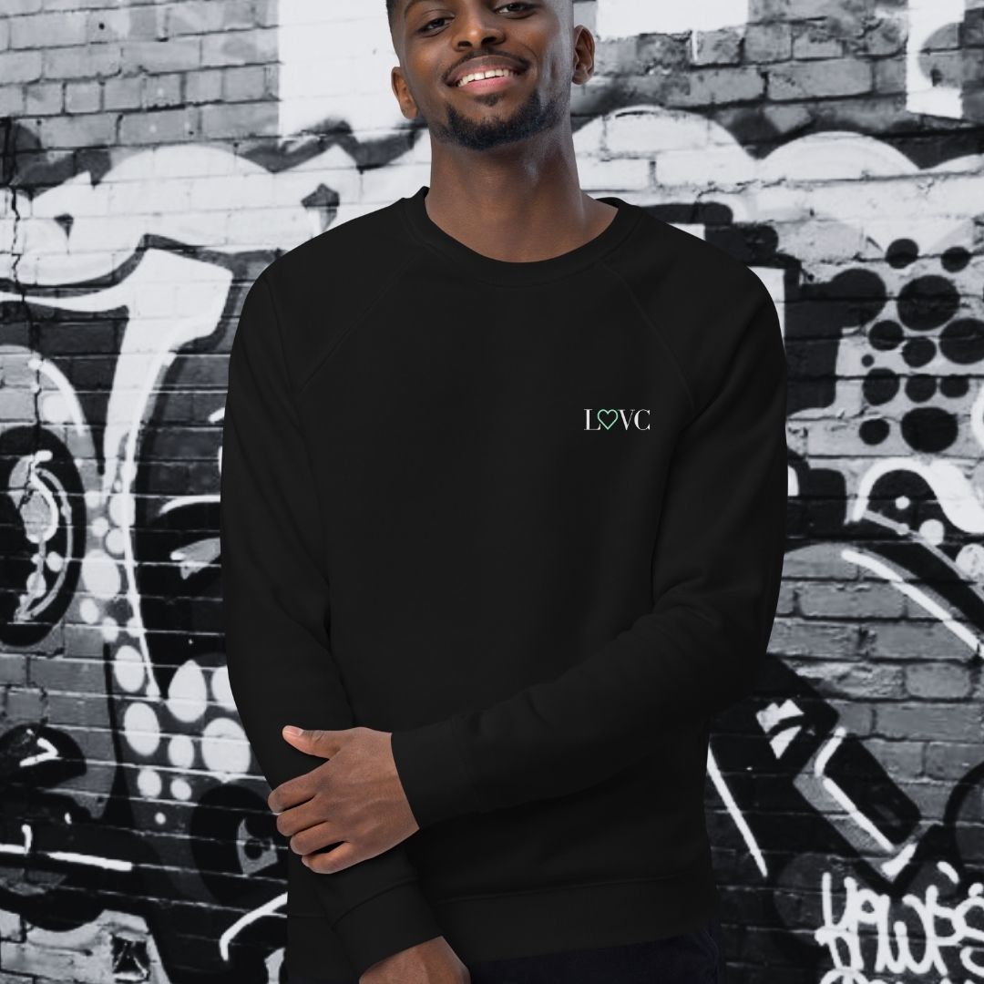 SUDADERA ORGÁNICA HOMBRE 2LOGO