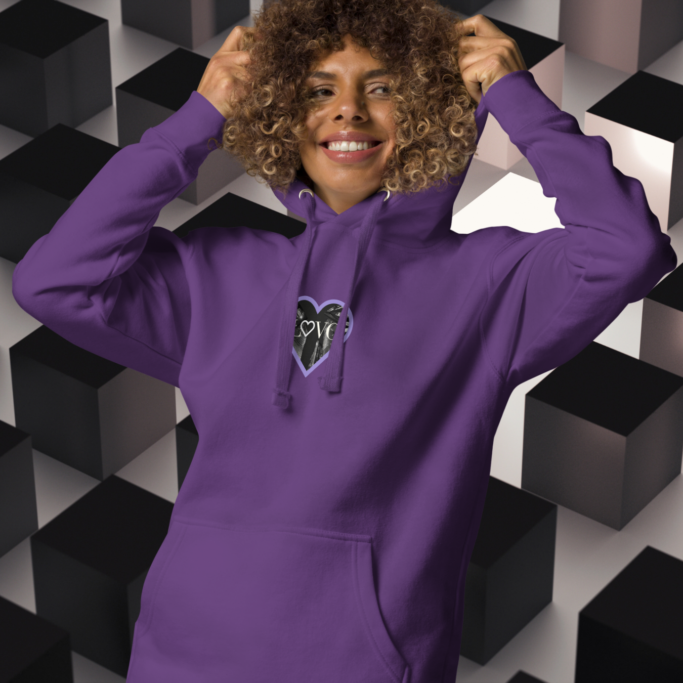 HOODIE CON CAPUCHA MUJER CITY