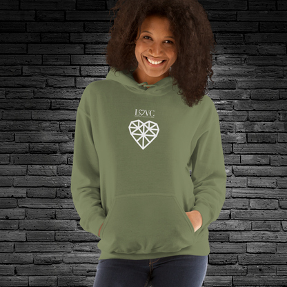 HOODIE CON CAPUCHA MUJER DIAMOND