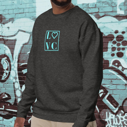 SUDADERA GRUESA HOMBRE LOGO CUADRADO
