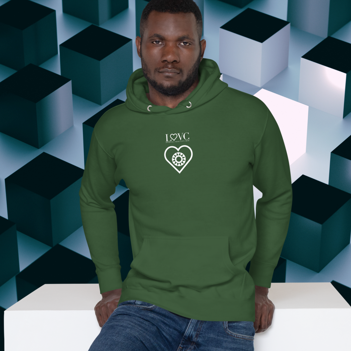 HOODIE CON CAPUCHA HOMBRE ETNIA