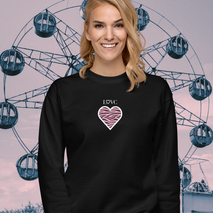 SUDADERA GRUESA MUJER ANIMAL PRINT