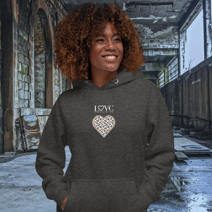 HOODIE CON CAPUCHA MUJER ANIMAL PRINT