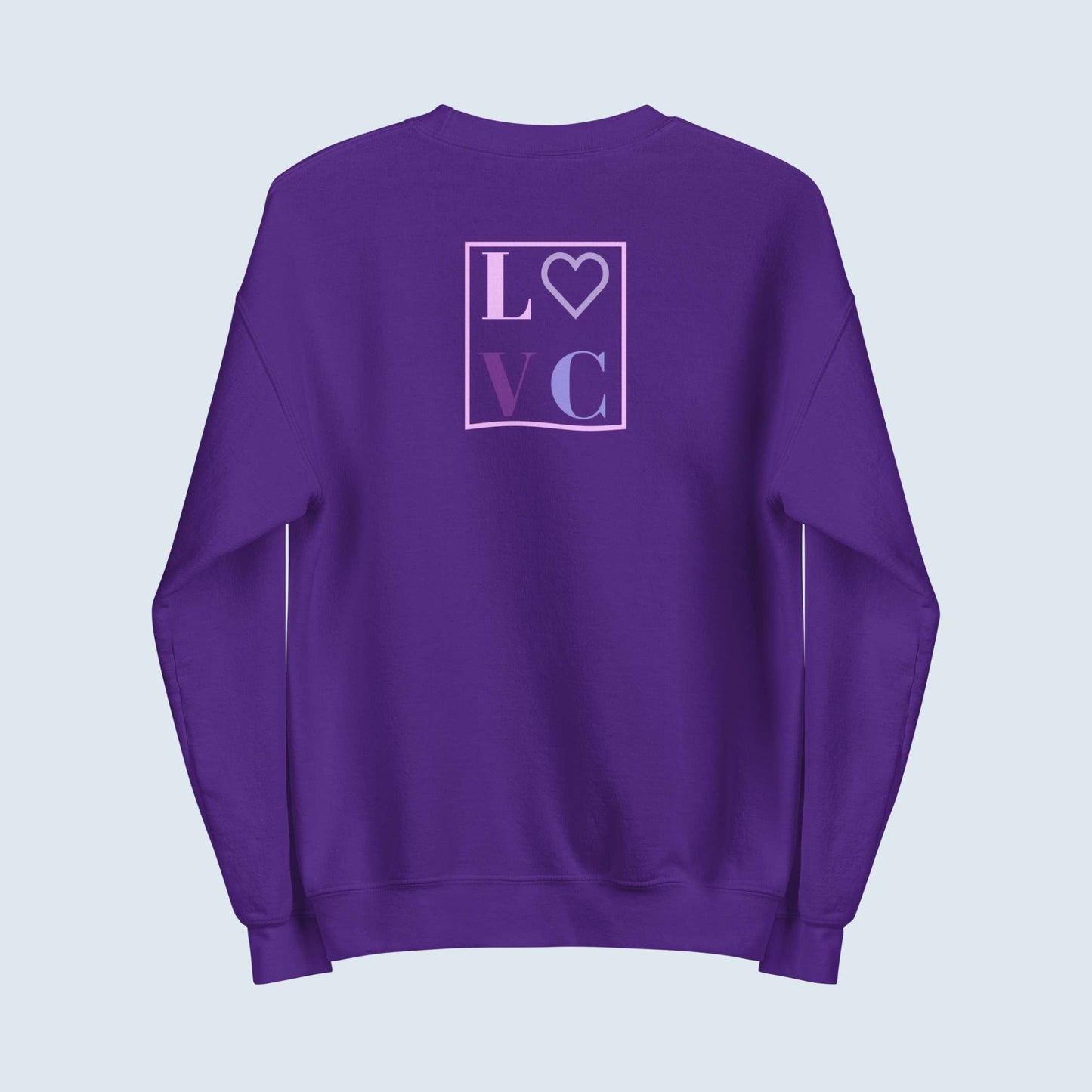 SUDADERA GRUESA MUJER LOGO BACK CUADRADO