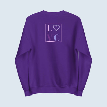 SUDADERA GRUESA MUJER LOGO BACK CUADRADO