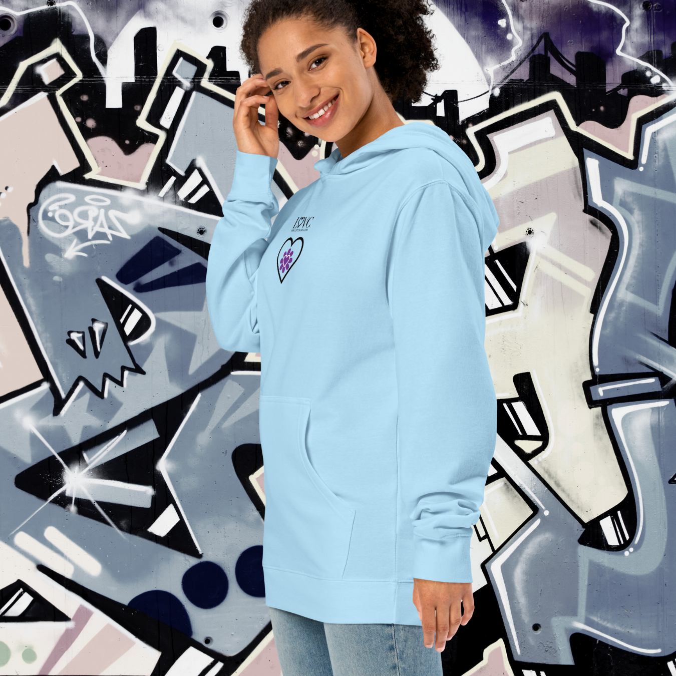 HOODIE PREMIUM CON CAPUCHA MUJER CUORE